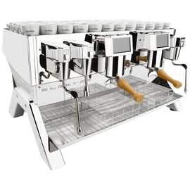 Elektra Indie 2gr Рожковая кофемашина автомат 2 высокие группы черный, фото , изображение 2