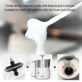 MHW-3BOMBER MF5893-OS Капучинатор электрический черный, фото , изображение 4