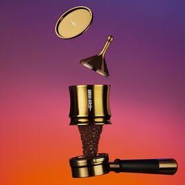 MHW-3BOMBER FlowLight Бездонный портафильтр 58 мм черный золото, фото , изображение 6