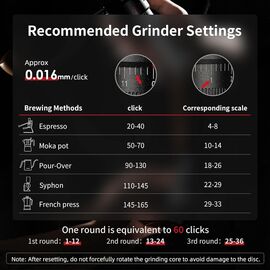 MHW-3BOMBER R3 Кофемолка ручная серебро с ручкой из ореха, фото , изображение 3