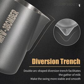 MHW-3BOMBER Milk Pitcher 3.0 Питчер 450 мл черный, фото , изображение 4