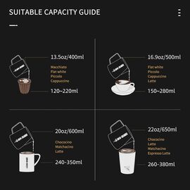 MHW-3BOMBER Milk Pitcher 5.0 Питчер 500 мл стальной матовый, фото , изображение 6