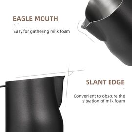 MHW-3BOMBER Milk Pitcher Turbo Питчер 450 мл черный, фото , изображение 6