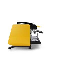 Cime Saturno MB-60 Рожковая кофемашина автомат 2 высокие группы желтая, фото , изображение 4