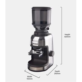 WPM ZD-17N Кофемолка электрическая черная, фото , изображение 4