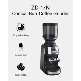 WPM ZD-17N Кофемолка электрическая черная, фото , изображение 2