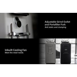 WPM ZD-18 Кофемолка эспрессо белая, фото , изображение 4