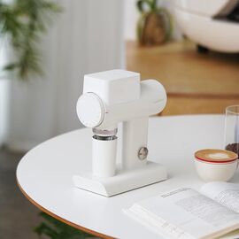 Timemore Sculptor 064S Кофемолка электрическая белая, фото , изображение 2