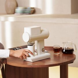 Timemore Sculptor 064S Кофемолка электрическая белая, фото , изображение 3