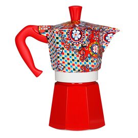 Bialetti 5329 Moka Express Dolce&Gabbana Carretto Siciliano на 6 чашек Гейзерная кофеварка, фото , изображение 2