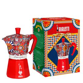 Bialetti 5329 Moka Express Dolce&Gabbana Carretto Siciliano на 6 чашек Гейзерная кофеварка, фото , изображение 3