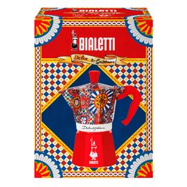 Bialetti 5329 Moka Express Dolce&Gabbana Carretto Siciliano на 6 чашек Гейзерная кофеварка, фото , изображение 4