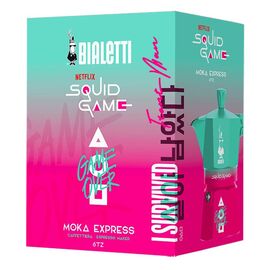 Bialetti 5393 Moka Express Squid Game на 6 чашек Гейзерная кофеварка, фото , изображение 4