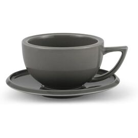 MHW-3BOMBER Ceramic Cup Кофейная пара 280 мл антрацит, фото 