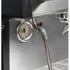 COFFF LIVE 2 GR S Рожковая кофемашина полуавтомат 2 высокие группы черная, фото , изображение 4