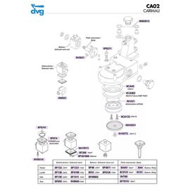 DVG 8CA002 Кольцо уплотнительное группы Carimali 69*57*7,5 мм NBR 75SH, фото , изображение 5