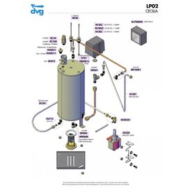 DVG 9V6931 Антивакуумный клапан 1/4" H.29, фото , изображение 5