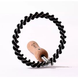 JoeFrex Щетка для чистки группы кофемашины круговая размер L дерево, фото , изображение 2