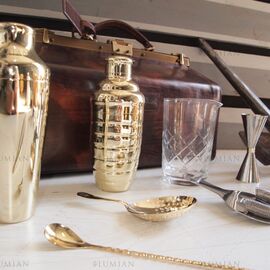 Lumian Bomber Шейкер 500 мл золото, фото , изображение 3