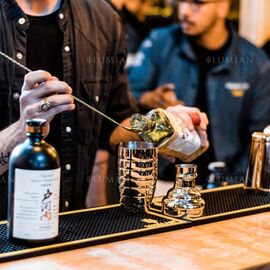 Lumian Bomber Шейкер 500 мл золото, фото , изображение 5