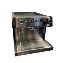 COFFF LUNA 1 GR A Рожковая кофемашина автомат 1 высокая группа черная, фото , изображение 3