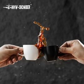 MHW-3BOMBER Espresso Cup Кофейная пара 80 мл белый, фото , изображение 2