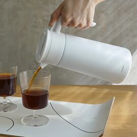 Hario CHP-800-W Сервер-термос стальной с керамическим покрытием 800 мл белый, фото , изображение 6