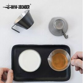 MHW-3BOMBER Мерный стакан бариста 100 мл стальной, фото , изображение 2