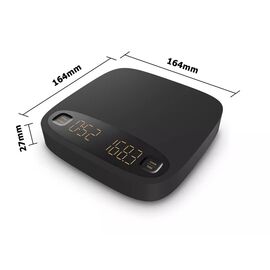 AnyBar Весы с таймером для приготовления кофе капельным методом 2000 г черные, фото , изображение 2