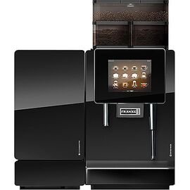 Franke A600 FM CM 1G + SU05 CM Суперавтоматическая кофемашина черная с холодильником, фото 
