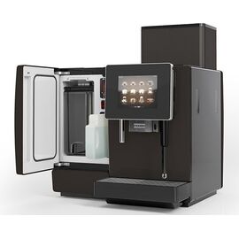 Franke A600 FM CM 1G + SU05 CM Суперавтоматическая кофемашина черная с холодильником, фото , изображение 3