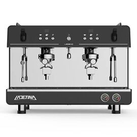 Ladetina Q2 2gr рожковая кофемашина автомат 2 высокие группы черная, фото , изображение 2