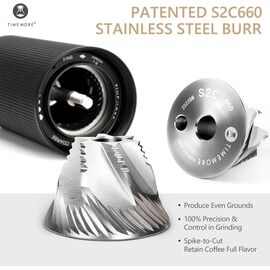 Timemore Chestnut C3s Max Кофемолка ручная черная, фото , изображение 3