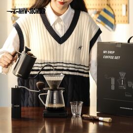 MHW-3BOMBER Подарочный набор для заваривания кофе M1 7 предметов черный [УЦЕНКА], фото , изображение 5