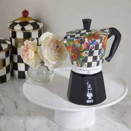 Bialetti 5348 Moka Express MacKenzie-Childs на 6 чашек Гейзерная кофеварка, фото , изображение 4