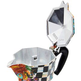 Bialetti 5348 Moka Express MacKenzie-Childs на 6 чашек Гейзерная кофеварка, фото , изображение 2