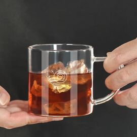 ZeroHero Кружка стеклянная 320 мл прозрачная, фото , изображение 4