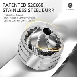 Timemore Chestnut C3 ESP Кофемолка ручная черная, фото , изображение 2