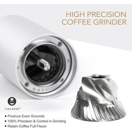 Timemore Chestnut C2s Кофемолка ручная белая, фото , изображение 3