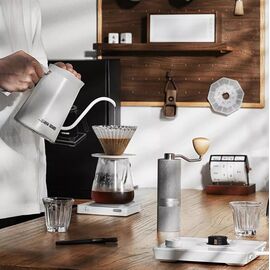 MHW-3BOMBER Подарочный набор для заваривания кофе M1 9 предметов белый, фото , изображение 2