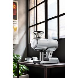 Mazzer Philos Кофемолка однодозная серебро, фото , изображение 4
