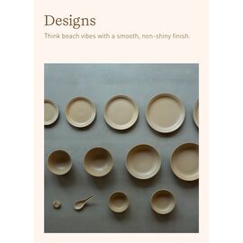 Loveramics Er-go! Dinner Plate Matte Sand Тарелка 26.5 см, фото , изображение 4