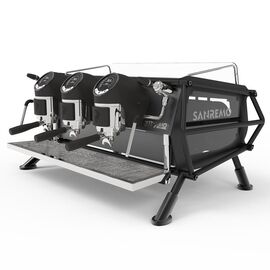 Sanremo Café Racer Naked Рожковая кофемашина 3 группы черная, фото 