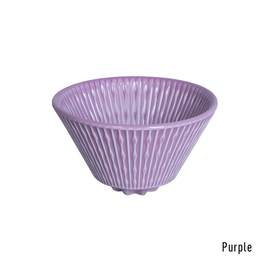 Loveramics Flatbed Coffee Dripper 01  керамическая воронка фиолетовый, фото 