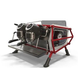 Sanremo Café Racer Racing Рожковая кофемашина 2 группы черно-красная, фото 