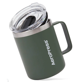 AeroPress Travel Coffee Mug Термокружка 355 мл зеленая, фото 