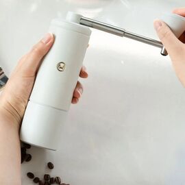 Timemore Chestnut C5 Pro Кофемолка ручная белая, фото , изображение 4