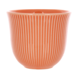 Loveramics Embossed Tasting Cup Чашка 250 мл оранжевая, фото 