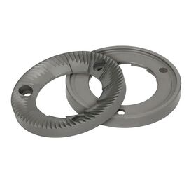 Fiorenzato MP83N001/R Жернова плоские стальные 83 мм для F6A/F6M/F6T/F6D, фото 