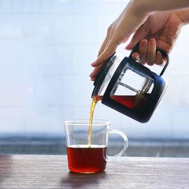 Hario Cafe Press U Френч-пресс 300 мл черный, фото , изображение 4